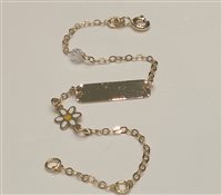 Bracciale Gazzola Bambino in Oro giallo BROGMONICTARGMARGHM7